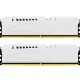 Модуль пам'яті для комп'ютера DDR5 32GB (2x16GB) 6800 MHz Beast White Kingston Fury (ex.HyperX) (KF5