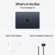 Ноутбук Apple MacBook Air 15 M4 A3241 Midnight (MW1M3UA/A)