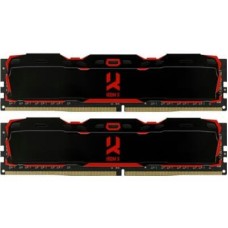 Модуль пам'яті для комп'ютера DDR4 32GB (2x16GB) 3200 MHz IRDM Black Goodram (IR-X3200D464L16A/32GDC