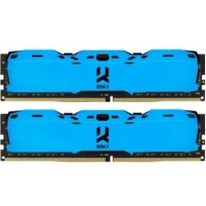 Модуль пам'яті для комп'ютера DDR4 16GB (2x8GB) 3200 MHz IRDM Blue Goodram (IR-XB3200D464L16SA/16GDC