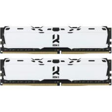 Модуль пам'яті для комп'ютера DDR4 16GB (2x8GB) 3200 MHz IRDM White Goodram (IR-XW3200D464L16SA/16GD