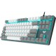 Клавіатура Aula F3287 Keycap KRGD Blue USB UA Grey/White (6948391240954) Клавіатура Aula F3287 Keycap KRGD Blue USB UA Grey/White (6948391240954)