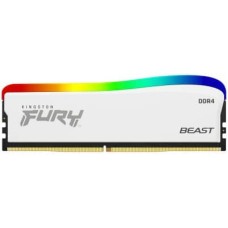 Модуль пам'яті для комп'ютера DDR4 16GB 3200 MHz Beast White RGB SE Kingston Fury (ex.HyperX) (KF432