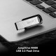 USB флеш накопичувач Lexar 128GB JumpDrive M400 USB 3.0 (LJDM400128G-BNBNG)