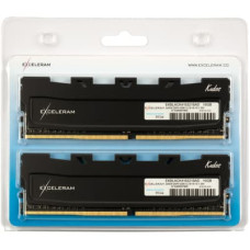 Модуль пам'яті для комп'ютера DDR4 16GB (2x8GB) 3200 MHz Kudos Black eXceleram (EKBLACK4163216AD)