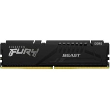 Модуль пам'яті для комп'ютера DDR5 16GB 4800 MHz Beast Black Kingston Fury (ex.HyperX) (KF548C38BB-1