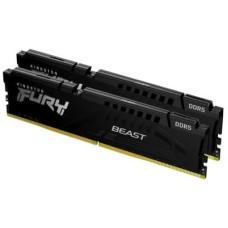 Модуль пам'яті для комп'ютера DDR5 32GB (2x16GB) 5200 MHz Beast AM5 Black Kingston Fury (ex.HyperX)