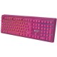 Клавіатура Canyon Fortnax Bluetooth/Wireless/ USB UA Pink (CND-SKBW2)