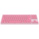 Клавіатура Canyon OnType 10 TKL Mechanical Silent Low-profile USB UA Pink (CNS-HKB10P)
