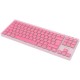 Клавіатура Canyon OnType 10 TKL Mechanical Silent Low-profile USB UA Pink (CNS-HKB10P)