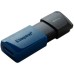 USB флеш накопичувач Kingston 2x64GB DataTraveler Exodia M Black/Blue USB 3.2 (DTXM/64GB-2P)