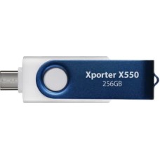 USB флеш накопичувач Patriot 256GB Xporter X550 USB 3.2/Type-C (PS256GX550AAD) USB флеш накопичувач Patriot 256GB Xporter X550 USB 3.2/Type-C (PS256GX550AAD)