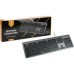 Клавіатура Vinga KB735 black-grey