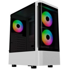 Корпус для ПК Gamdias TALOS E3 CG WH (4711514501209)