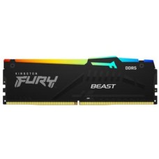 Модуль пам'яті для комп'ютера DDR5 16GB 4800 MHz FURY Beast RGB Kingston Fury (ex.HyperX) (KF548C38B