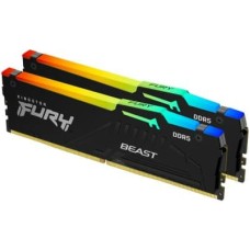 Модуль пам'яті для комп'ютера DDR5 32GB 5200 MHz Beast RGB Kingston Fury (ex.HyperX) (KF552C40BBA-32