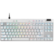 Клавіатура Logitech G PRO X TKL Rapid Linear USB UA White (920-013242)