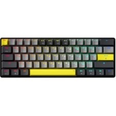 Клавіатура GamePro MK130G Pro Outemu Red Switch Hot-Swap 60 RGB USB/Wireless/Bluetooth Black (MK130G Клавіатура GamePro MK130G Pro Outemu Red Switch Hot-Swap 60 RGB USB/Wireless/Bluetooth Black (MK130G