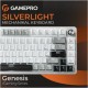 Клавіатура GamePro Genesis Silverlight MK126 USB UA Grey (MK126) Клавіатура GamePro Genesis Silverlight MK126 USB UA Grey (MK126)