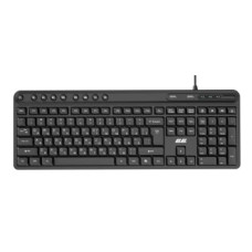 Клавіатура 2E KS1100 USB UA Black (2E-KS1100UB_UA) Клавіатура 2E KS1100 USB UA Black (2E-KS1100UB_UA)