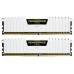 Модуль пам'яті для комп'ютера DDR4 16GB (2x8GB) 3200 MHz LPX White Corsair (CMK16GX4M2B3200C16W)