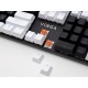 Клавіатура Vinga KBGM-095 LED Orange Switch USB White/Black (KBGM-095Y White/Black)