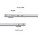 Ноутбук Apple MacBook Air 15 M5 A3448 Midnight (MDVH4UA/A)