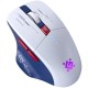 Мишка Defender Tisa GM-126 LED Wireless/Bluetooth White/Blue (52126)