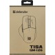 Мишка Defender Tisa GM-126 LED Wireless/Bluetooth White/Blue (52126)