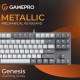 Клавіатура GamePro Genesis Metallic MK110G Outemu Red Switch USB UA Gray (MK110G) Клавіатура GamePro Genesis Metallic MK110G Outemu Red Switch USB UA Gray (MK110G)