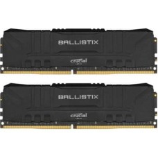 Модуль пам'яті для комп'ютера DDR4 16GB (2x8GB) 3200 MHz Ballistix Black Micron (BL2K8G32C16U4B)