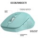 Мишка OfficePro M230M Silent Click Wireless/Bluetooth Mint (M230M)