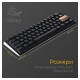 Клавіатура Ducky One 3 Mini Cherry MX Speed Silver RGB UA USB Black (DKON2161ST-PUAPXCLAWSC1)