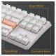 Клавіатура Ducky One 3 TKL Cherry MX Brown RGB UA USB White (DKON2187ST-BUAPXPWWWSC1)