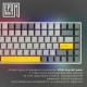 Клавіатура Epomaker EP84 Plus 75 Wisteria Linear Switch Hot-Swap RGB Wireless/Bluetooth/USB UA White