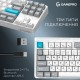 Клавіатура GamePro Asgard Ragnar Wireless/Bluetooth/USB UA White (MK285WH)