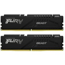 Модуль пам'яті для комп'ютера DDR5 64GB (2x32GB) 5600 MHz Beast Black Kingston Fury (ex.HyperX) (KF5