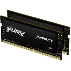 Модуль пам'яті для ноутбука SoDIMM DDR4 32GB (2x16GB) 2666 MHz FURY Impact Kingston Fury (ex.HyperX)