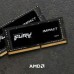 Модуль пам'яті для ноутбука SoDIMM DDR4 32GB (2x16GB) 2666 MHz FURY Impact Kingston Fury (ex.HyperX)