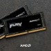 Модуль пам'яті для ноутбука SoDIMM DDR4 16GB 3200 MHz Impact Kingston Fury (ex.HyperX) (KF432S20IB/1