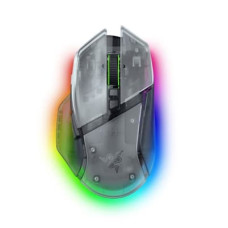 Мишка Razer Basilisk V3 Pro 35K Wireless/Bluetooth/USB Phantom White (RZ01-05240400-R3G1) Мишка Razer Basilisk V3 Pro 35K Wireless/Bluetooth/USB Phantom White (RZ01-05240400-R3G1)