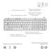 Клавіатура Logitech MX Keys S Wireless UA Pale Grey (920-011588)