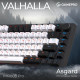 Клавіатура GamePro Asgard Valhalla QLAB Sakura Switch RGB Bluetooth/Wireless/USB-C UA Black (MK160-B Клавіатура GamePro Asgard Valhalla QLAB Sakura Switch RGB Bluetooth/Wireless/USB-C UA Black (MK160-B