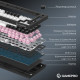 Клавіатура GamePro Asgard Valhalla QLAB Sakura Switch RGB Bluetooth/Wireless/USB-C UA Black (MK160-B Клавіатура GamePro Asgard Valhalla QLAB Sakura Switch RGB Bluetooth/Wireless/USB-C UA Black (MK160-B