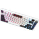 Клавіатура GamePro Asgard Valhalla Pro QLAB Sakura Switch RGB Bluetooth/Wireless/USB-C UA White (MK1 Клавіатура GamePro Asgard Valhalla Pro QLAB Sakura Switch RGB Bluetooth/Wireless/USB-C UA White (MK1