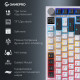 Клавіатура GamePro Asgard Valhalla Pro QLAB Sakura Switch RGB Bluetooth/Wireless/USB-C UA White (MK1 Клавіатура GamePro Asgard Valhalla Pro QLAB Sakura Switch RGB Bluetooth/Wireless/USB-C UA White (MK1