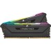 Модуль пам'яті для комп'ютера DDR4 16GB (2x8GB) 3200 MHz Vengeance RGB PRO Black Corsair (CMH16GX4M2