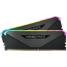 Модуль пам'яті для комп'ютера DDR4 16GB (2x8GB) 3600 MHz Vengeance RGB Pro RT Black Corsair (CMN16GX