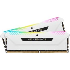 Модуль пам'яті для комп'ютера DDR4 32GB (2x16GB) 3600 MHz Vengeance RGB Pro SL White Corsair (CMH32G