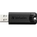 USB флеш накопичувач Verbatim 64GB PinStripe Black USB 3.0 (49318)